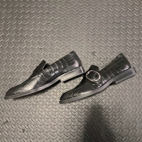 DKNY Croc Buckle Loafers - Picture 2 of 4